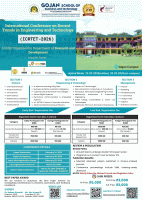 ICRTET-2026 (International Conference on Recent Trends in Engineering and Technology) International Conference Poster